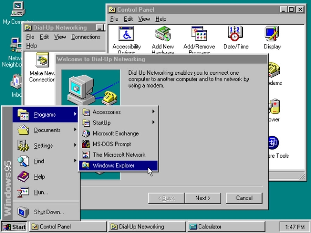 ویندوز 95 1995