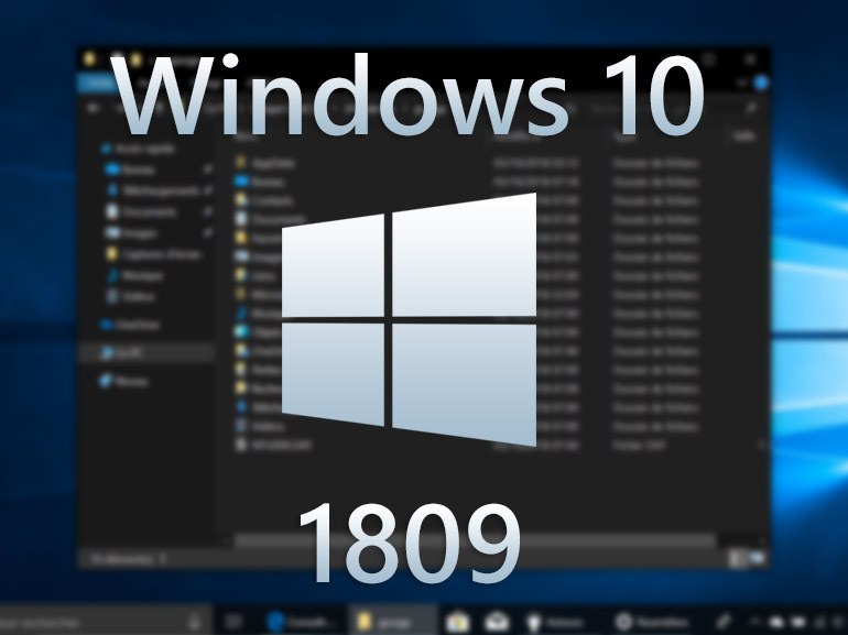 Windows 10 1809 что нового