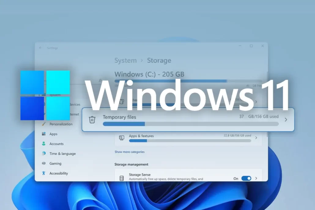 حذف‌ فایل‌های موقت در ویندوز