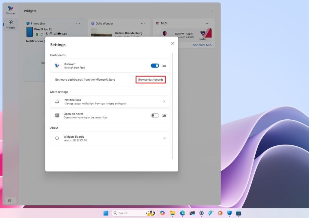 ویجتها و تغییرات در صفحه قفل
