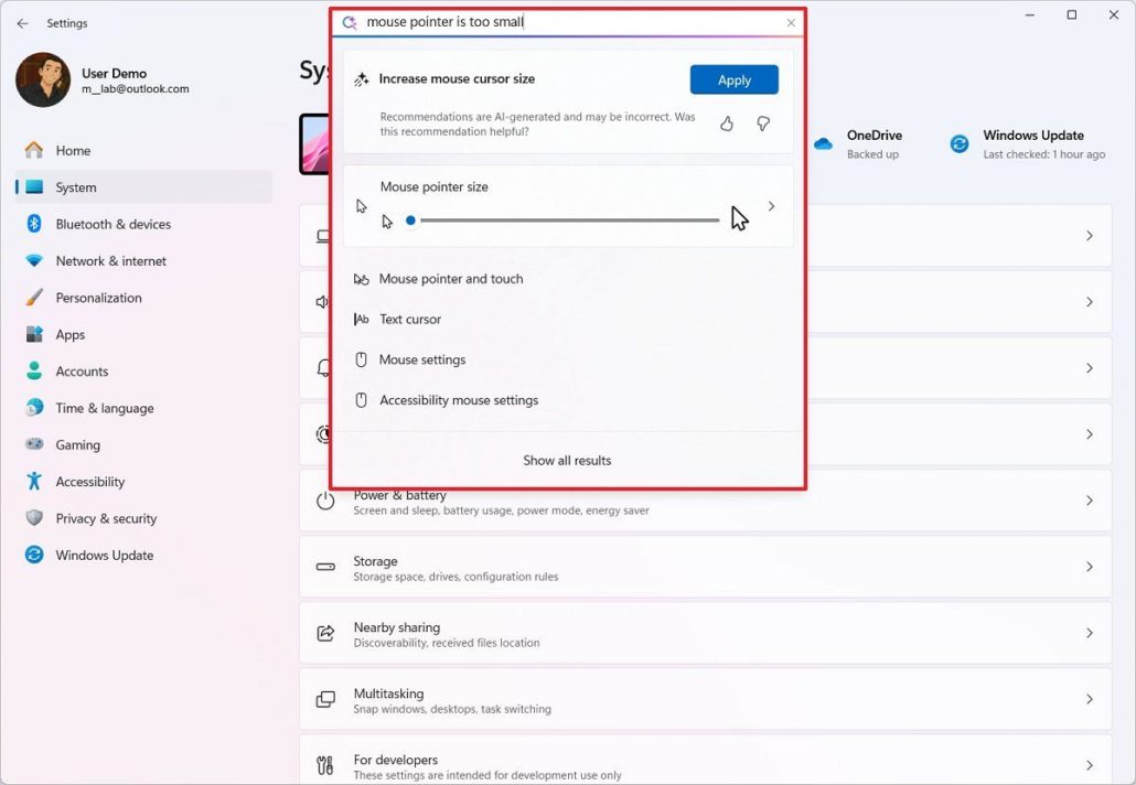 اپلیکیشن Settings